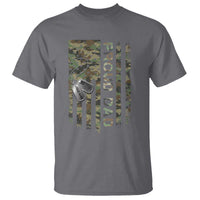 Personalized Proud Army Dad T Shirt Custom Name Dog Tag Camo American Flag Gift