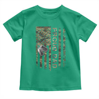 Personalized Proud Army Dad Toddler T Shirt Custom Name Dog Tag Camo American Flag Gift