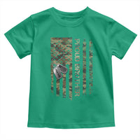 Personalized Proud Army Brother Toddler T Shirt Custom Name Dog Tag Camo American Flag Gift