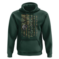 Personalized Proud Army Mom Hoodie Custom Name Dog Tag Camo American Flag Gift