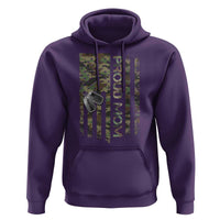 Personalized Proud Army Mom Hoodie Custom Name Dog Tag Camo American Flag Gift