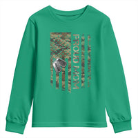 Personalized Proud Army Mom Youth Sweatshirt Custom Name Dog Tag Camo American Flag Gift