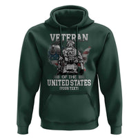 Personalized Veteran Flag Hoodie Custom Name U.S. Army