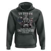 Personalized Veteran Flag Hoodie Custom Name U.S. Army