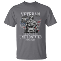 Personalized Veteran Flag T Shirt Custom Name U.S. Army