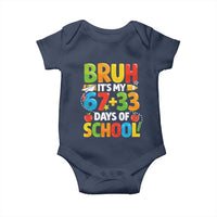 Bruh Its My 67 33 Days Of School Baby Onesie Funny Six Seven Meme Boys Kids 100th Day
