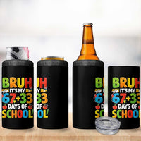 Bruh Its My 67 33 Days Of School 4 in 1 Can Cooler Tumbler Funny Six Seven Meme Boys Kids 100th Day