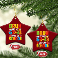 Bruh Its My 67 33 Days Of School Ceramic Ornament Funny Six Seven Meme Boys Kids 100th Day