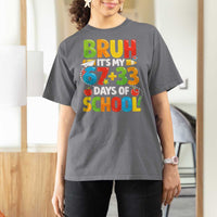Bruh Its My 67 33 Days Of School T Shirt For Women Funny Six Seven Meme Boys Kids 100th Day