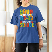 Bruh Its My 67 33 Days Of School T Shirt For Women Funny Six Seven Meme Boys Kids 100th Day