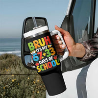 Bruh Its My 67 33 Days Of School Tumbler With Handle Funny Six Seven Meme Boys Kids 100th Day