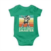 100 Days Smarter Baby Onesie Funny 67 33 Six Seven Math Teacher Kids 100th Day