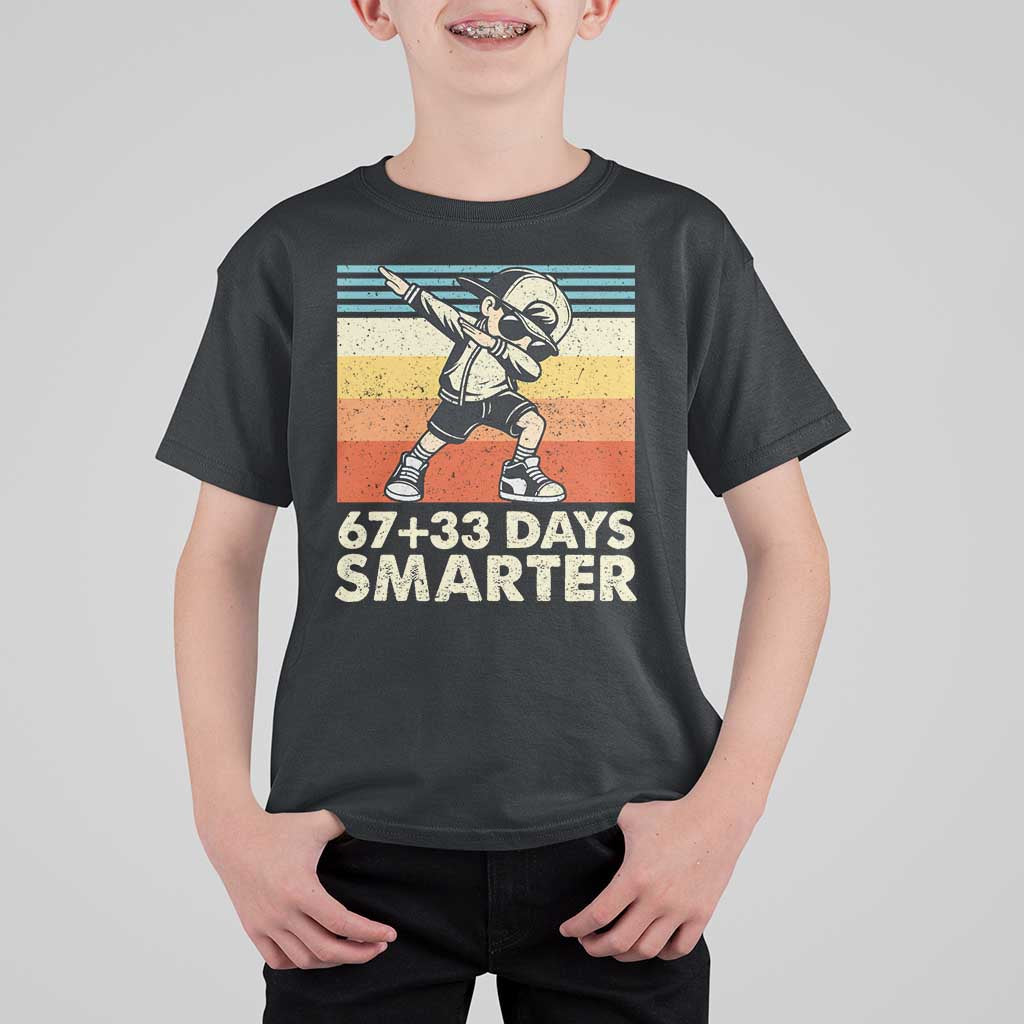 100 Days Smarter T Shirt For Kid Funny 67 33 Six Seven Math Teacher Kids 100th Day