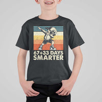 100 Days Smarter T Shirt For Kid Funny 67 33 Six Seven Math Teacher Kids 100th Day