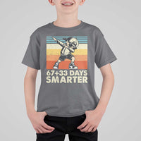 100 Days Smarter T Shirt For Kid Funny 67 33 Six Seven Math Teacher Kids 100th Day