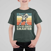 100 Days Smarter T Shirt For Kid Funny 67 33 Six Seven Math Teacher Kids 100th Day