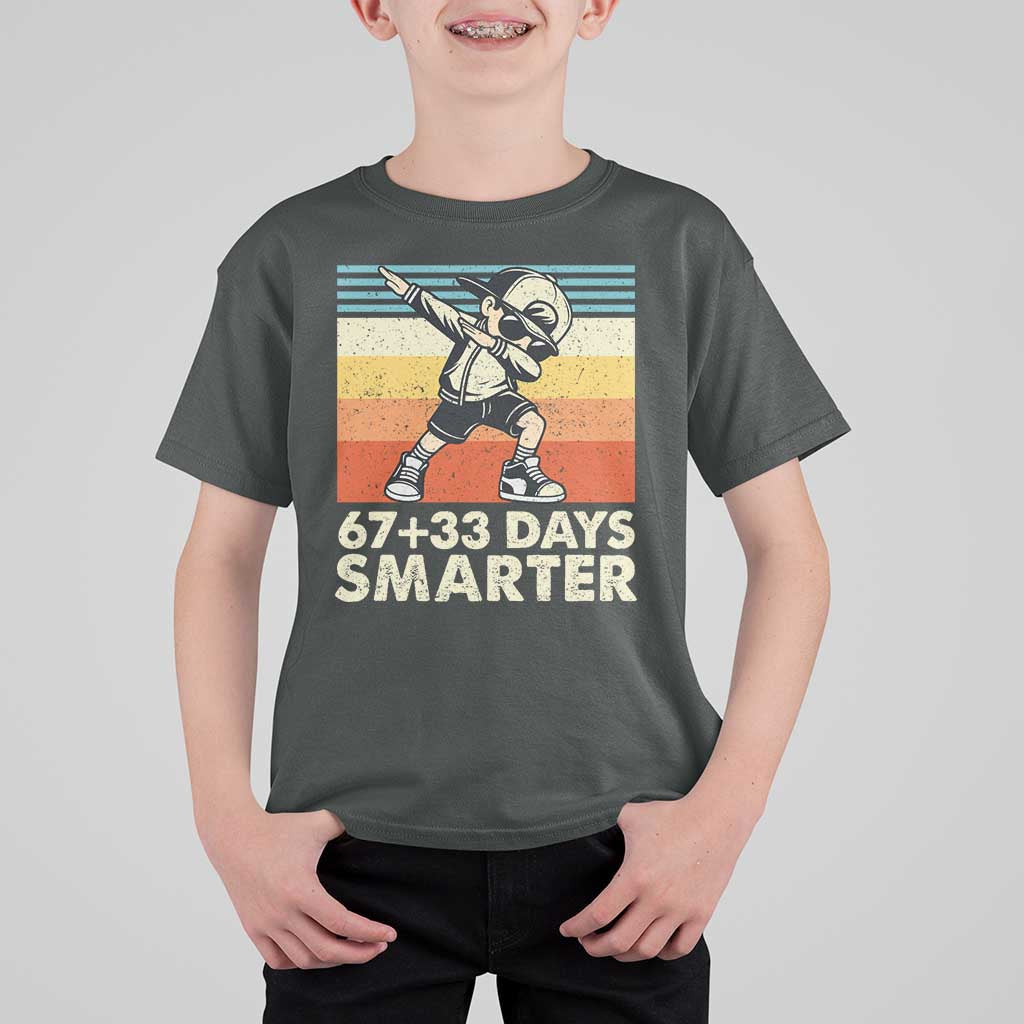 100 Days Smarter T Shirt For Kid Funny 67 33 Six Seven Math Teacher Kids 100th Day