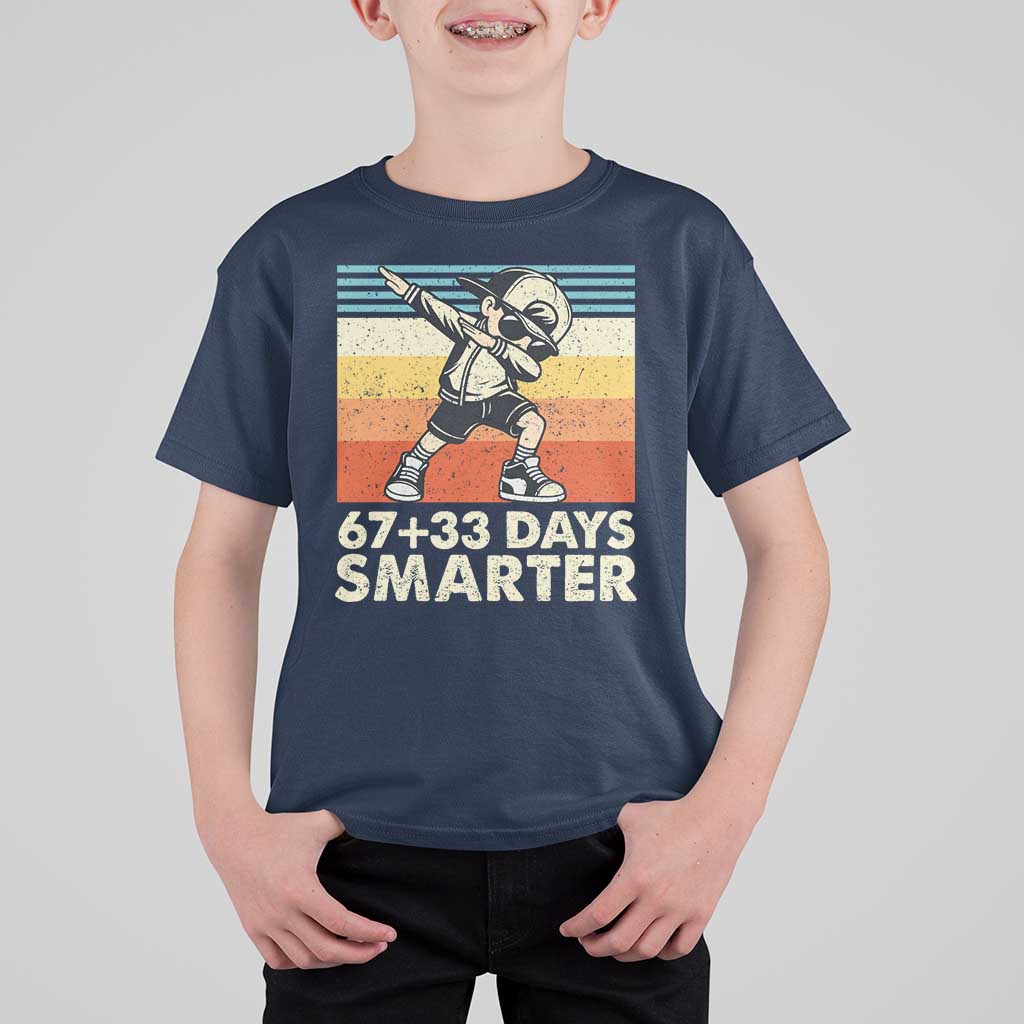 100 Days Smarter T Shirt For Kid Funny 67 33 Six Seven Math Teacher Kids 100th Day