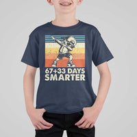100 Days Smarter T Shirt For Kid Funny 67 33 Six Seven Math Teacher Kids 100th Day