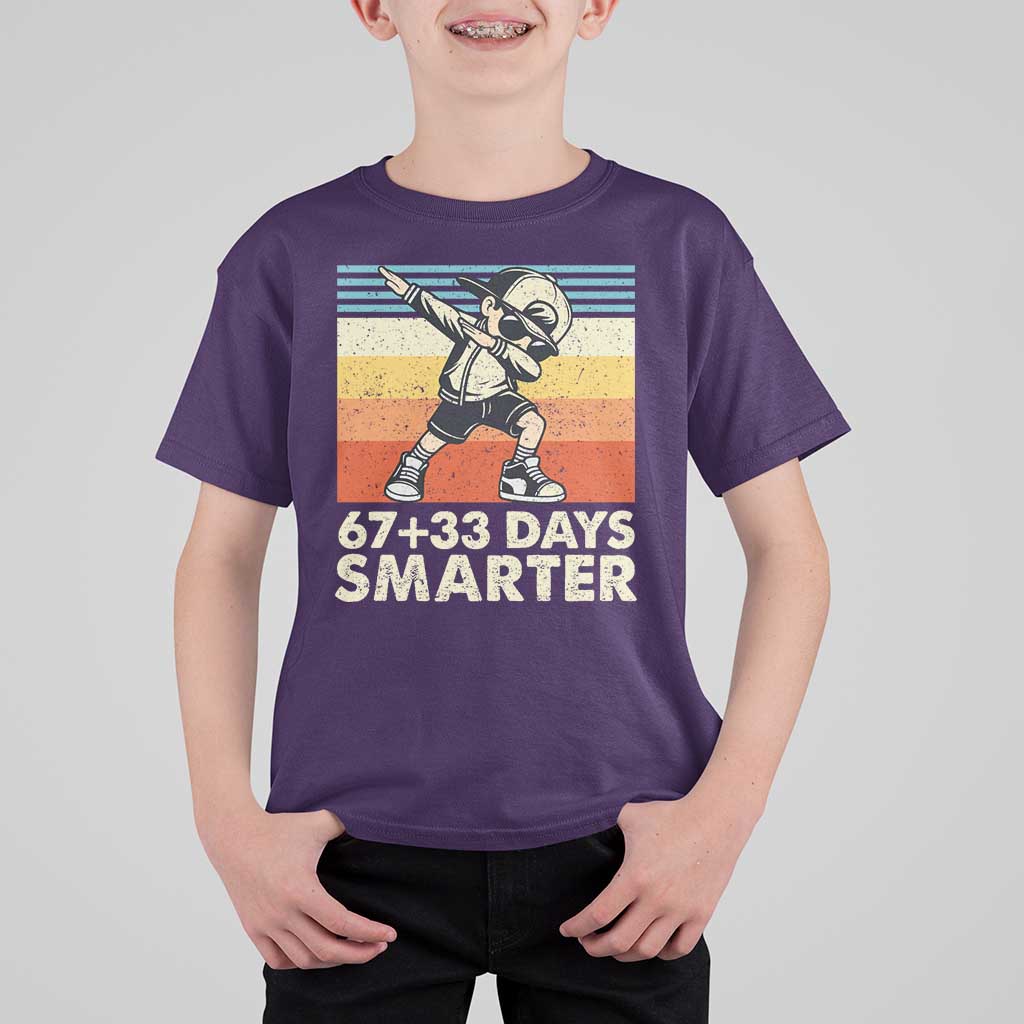 100 Days Smarter T Shirt For Kid Funny 67 33 Six Seven Math Teacher Kids 100th Day