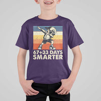 100 Days Smarter T Shirt For Kid Funny 67 33 Six Seven Math Teacher Kids 100th Day