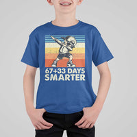 100 Days Smarter T Shirt For Kid Funny 67 33 Six Seven Math Teacher Kids 100th Day