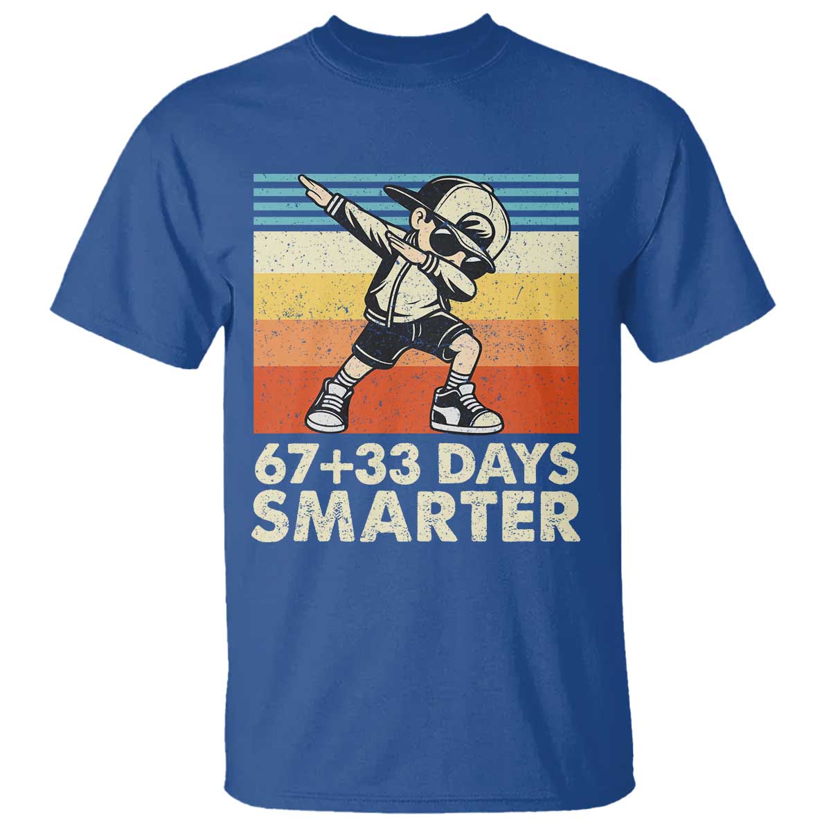 100 Days Smarter T Shirt Funny 67 33 Six Seven Math Teacher Kids 100th Day