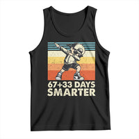 100 Days Smarter Tank Top Funny 67 33 Six Seven Math Teacher Kids 100th Day