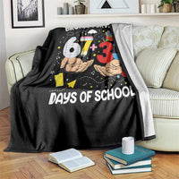 Bruh I Survived 67 33 100 Days of School Throw Blanket Six Seven Teachers Kids