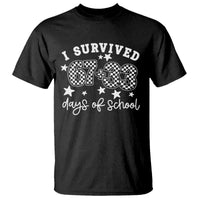 I Survived 67 33 100 Days of School T Shirt Funny 100th Day of School One Hundred Days
