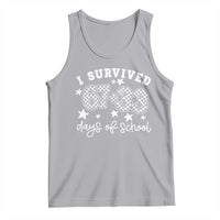 I Survived 67 33 100 Days of School Tank Top Funny 100th Day of School One Hundred Days