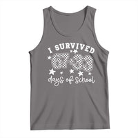 I Survived 67 33 100 Days of School Tank Top Funny 100th Day of School One Hundred Days