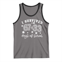 I Survived 67 33 100 Days of School Tank Top Funny 100th Day of School One Hundred Days