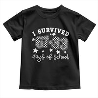 I Survived 67 33 100 Days of School Toddler T Shirt Funny 100th Day of School One Hundred Days