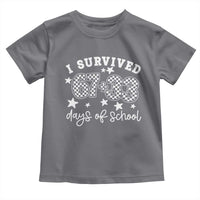 I Survived 67 33 100 Days of School Toddler T Shirt Funny 100th Day of School One Hundred Days