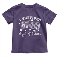 I Survived 67 33 100 Days of School Toddler T Shirt Funny 100th Day of School One Hundred Days