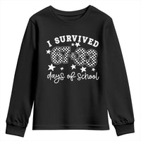 I Survived 67 33 100 Days of School Youth Sweatshirt Funny 100th Day of School One Hundred Days