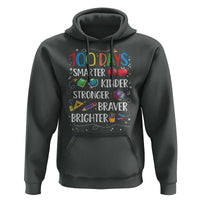 Happy 100 Days of School Hoodie 100th Day Kids Boys Girls Teachers Pupils
