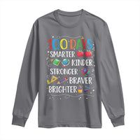 Happy 100 Days of School Long Sleeve Shirt 100th Day Kids Boys Girls Teachers Pupils