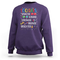 Happy 100 Days of School Sweatshirt 100th Day Kids Boys Girls Teachers Pupils