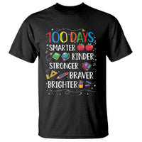 Happy 100 Days of School T Shirt 100th Day Kids Boys Girls Teachers Pupils