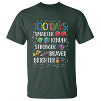 Happy 100 Days of School T Shirt 100th Day Kids Boys Girls Teachers Pupils