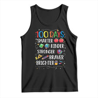 Happy 100 Days of School Tank Top 100th Day Kids Boys Girls Teachers Pupils