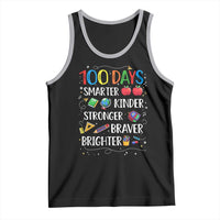 Happy 100 Days of School Tank Top 100th Day Kids Boys Girls Teachers Pupils