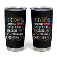 Happy 100 Days of School Tumbler Cup 100th Day Kids Boys Girls Teachers Pupils