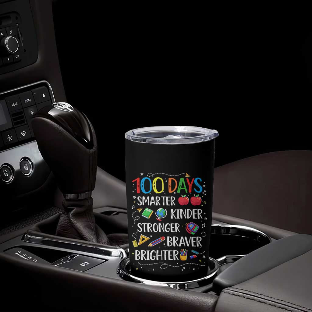 Happy 100 Days of School Tumbler Cup 100th Day Kids Boys Girls Teachers Pupils
