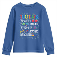 Happy 100 Days of School Youth Sweatshirt 100th Day Kids Boys Girls Teachers Pupils