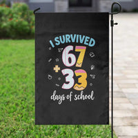 100 Days Of School 67 Funny Six Seven Meme Garden Flag