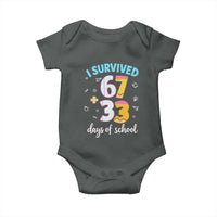 100 Days Of School 67 Funny Six Seven Meme Baby Onesie
