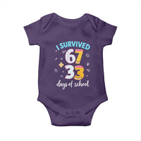 100 Days Of School 67 Funny Six Seven Meme Baby Onesie